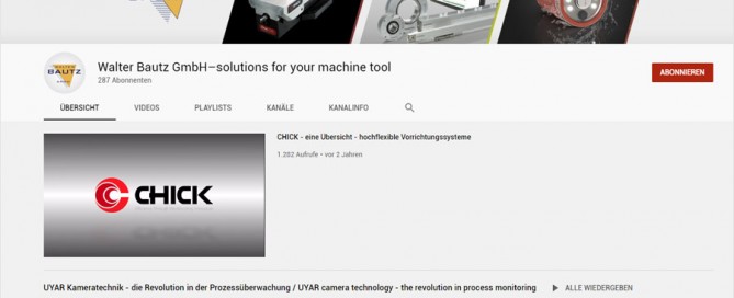 Walter Bauttz bei YOUTUBE