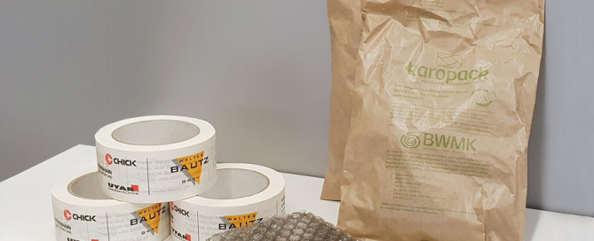 Nachhaltige Versand- und Verpackungsmaterialien