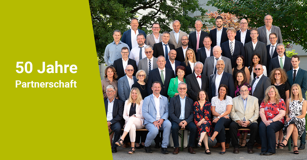 50-Jahre-HEIDENHAIN 50 Jahre HEIDENHAIN-Partnerschaft